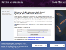 Tablet Screenshot of labs.devbio.com